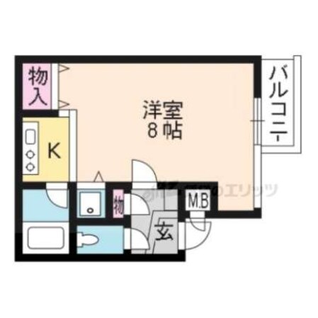 トラスティ21の物件間取画像